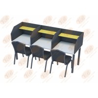 ETÜT MASASI 3 KİŞİLİK ETÜT MASASI 3 KİŞİLİK